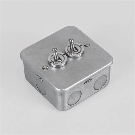 switch boxes metal|metal clad toggle switch.